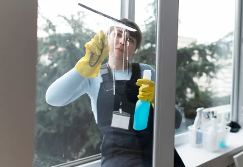 Nettoyage de vitres intérieures et extérieures à Montgivray